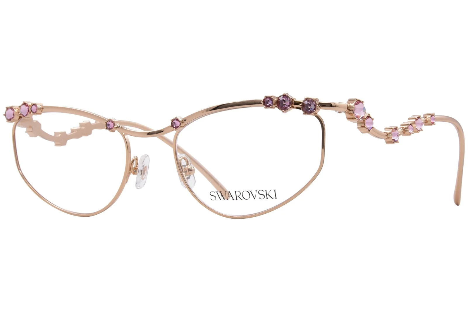 AUTHENTIC COACH HC5138 9406 Brushed Rose Gold Women Eyeglasses 55mm 17 140 3
