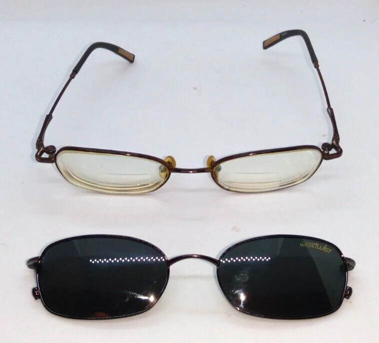 Eyeglasses Frame And Magnetic Sunglasses Clip On Mens Polarized Magnet Women Polaroid Clip On Optical Glasses Frame