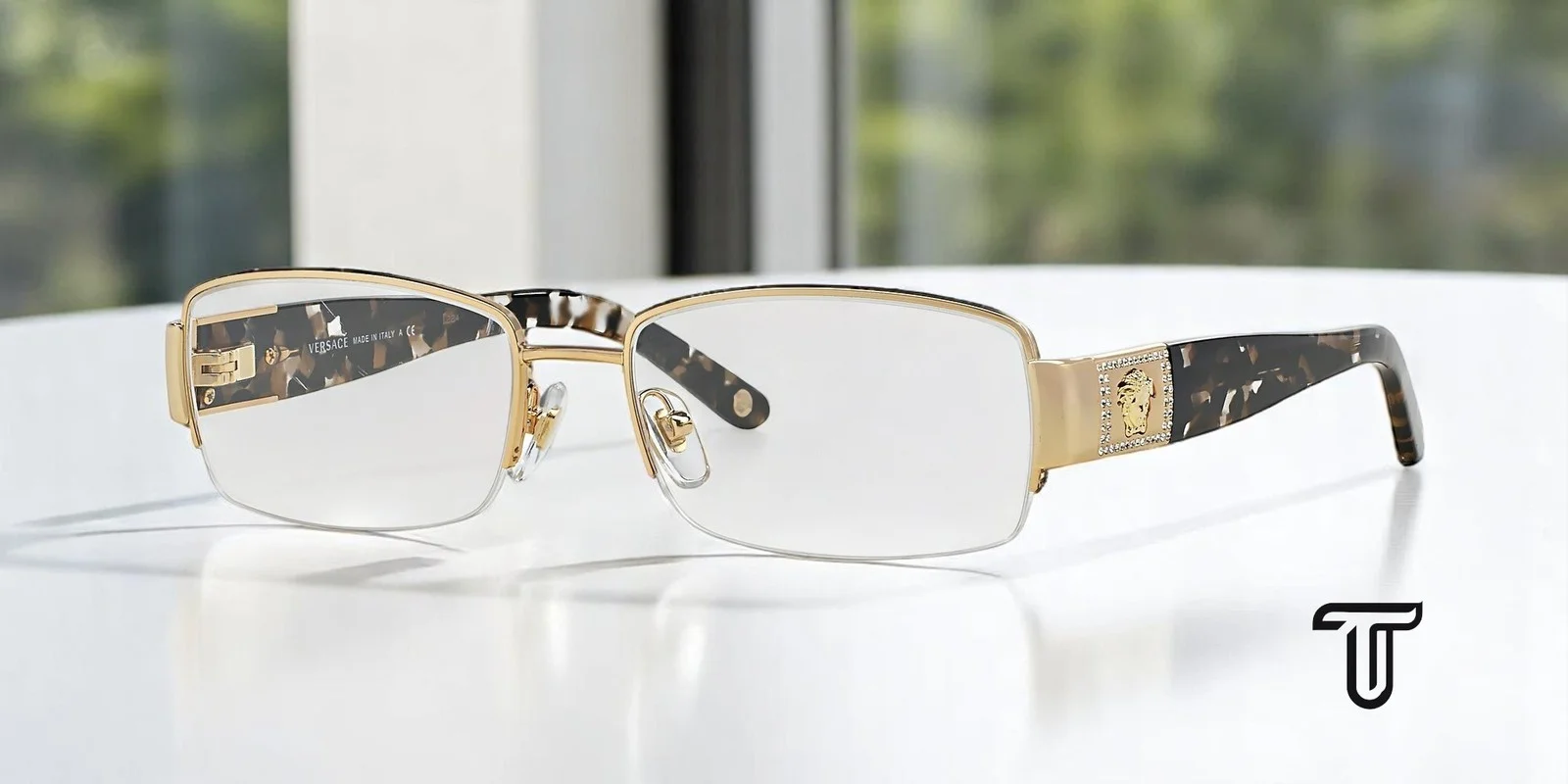 Men Anti Blue Light Blocking Prescription Reading Glasses Women 1.56 Optical Myopia Lens Eyeglasses Frames Square Metal Eyewear