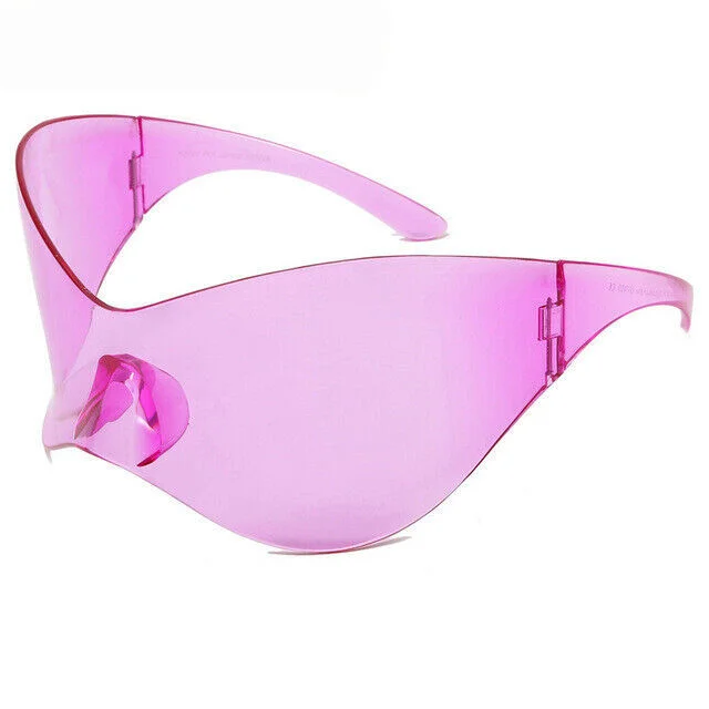 Oversized Square Sunglasses New Women Punk Goggle Sun Glasses Men Trends Brand Designer Shades Eyewear Letter Eyeglasses UV400 2